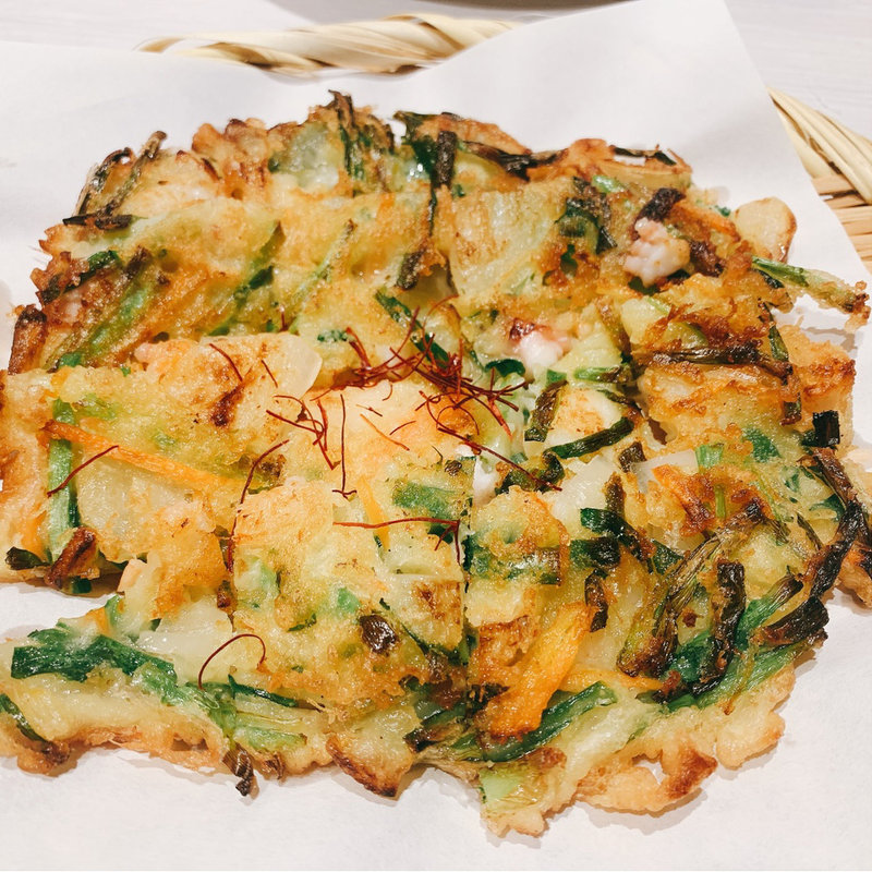 特製海鮮チヂミ(タッカンマリ食堂)