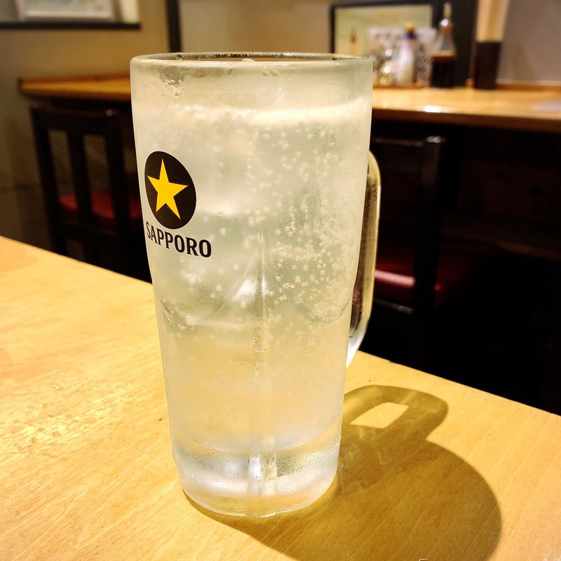 生レモン絞りサワー(山賊ホルモン)