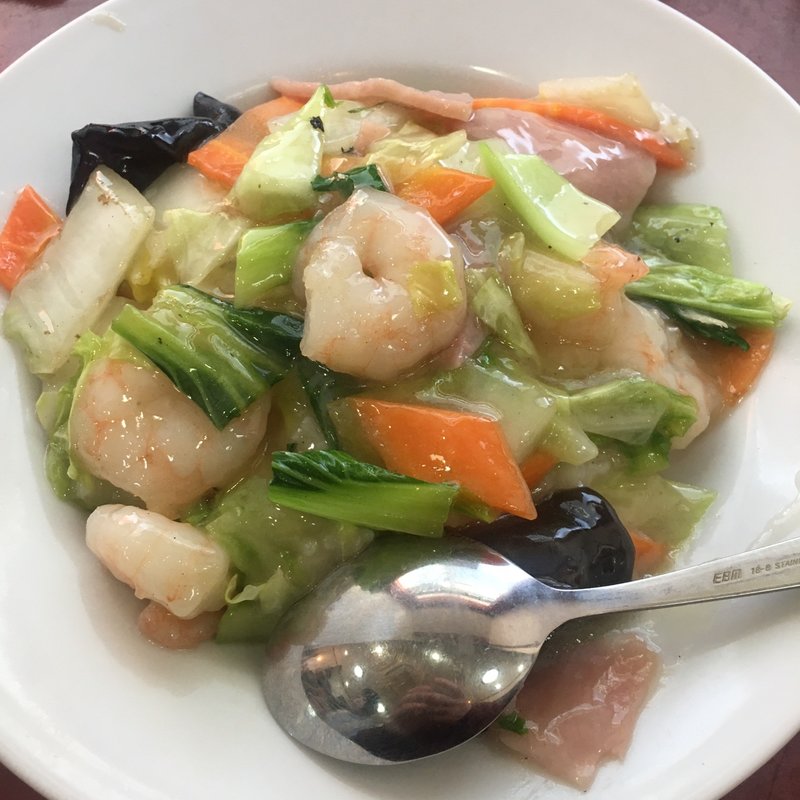 エビ中華丼(上海 （シャンハイ）)