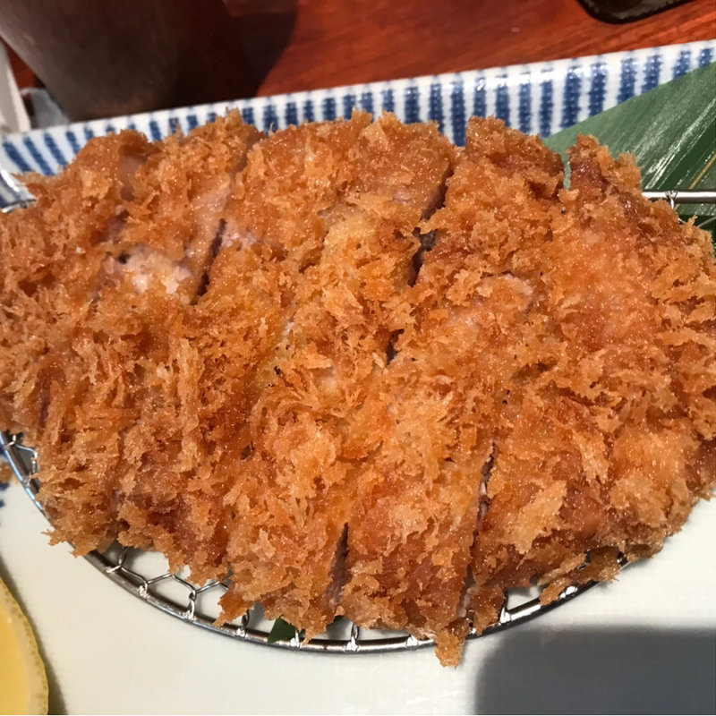 厚切りロースかつ膳(和心とんかつ あんず 銀座店)