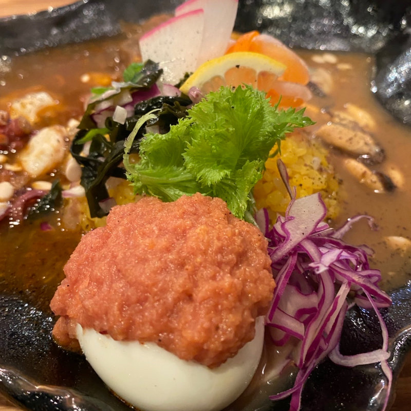 三種あいがけ(バガワーンカレー (Bagawaan Curry))