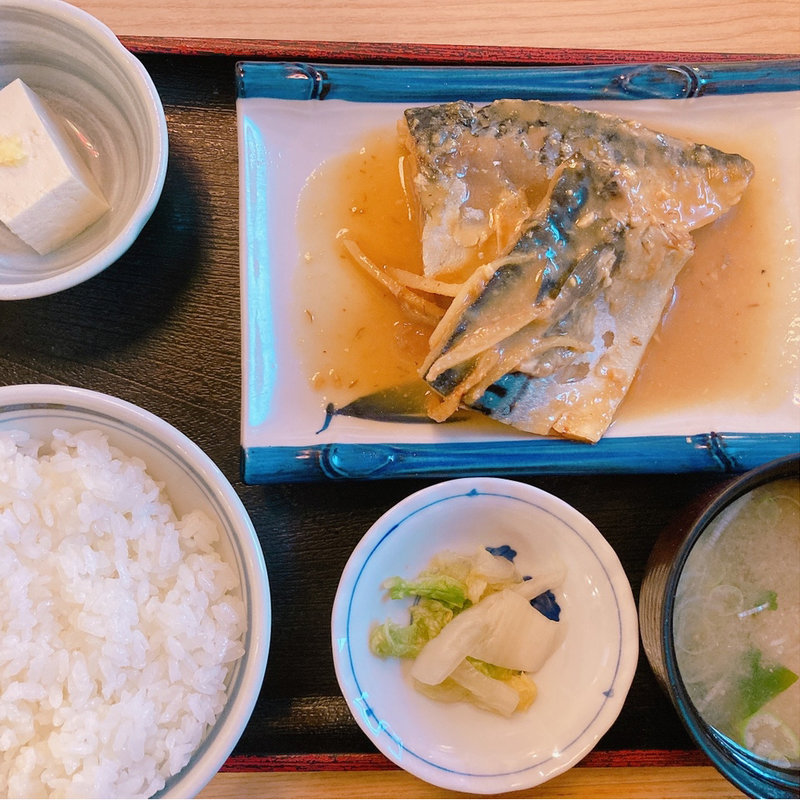 さば味噌煮定食(丸富食堂 池袋東口店)