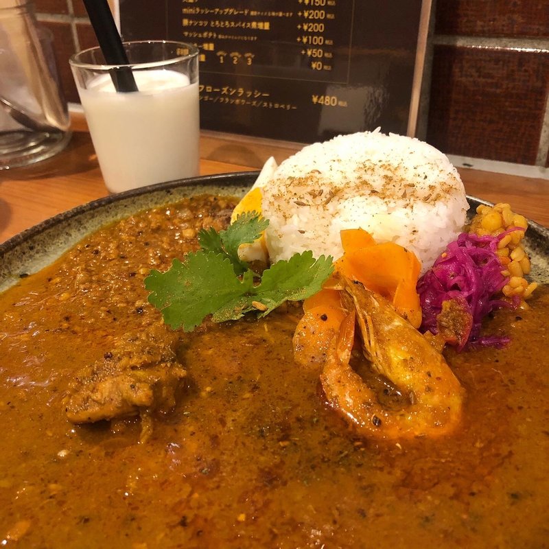 トリプルカレー(クジャクカリー)