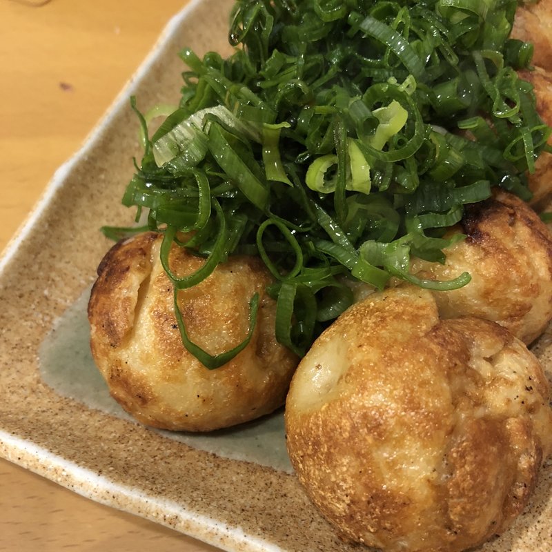 たこ焼き（ねぎぽん）(銀座ふくよし 銀座本店)