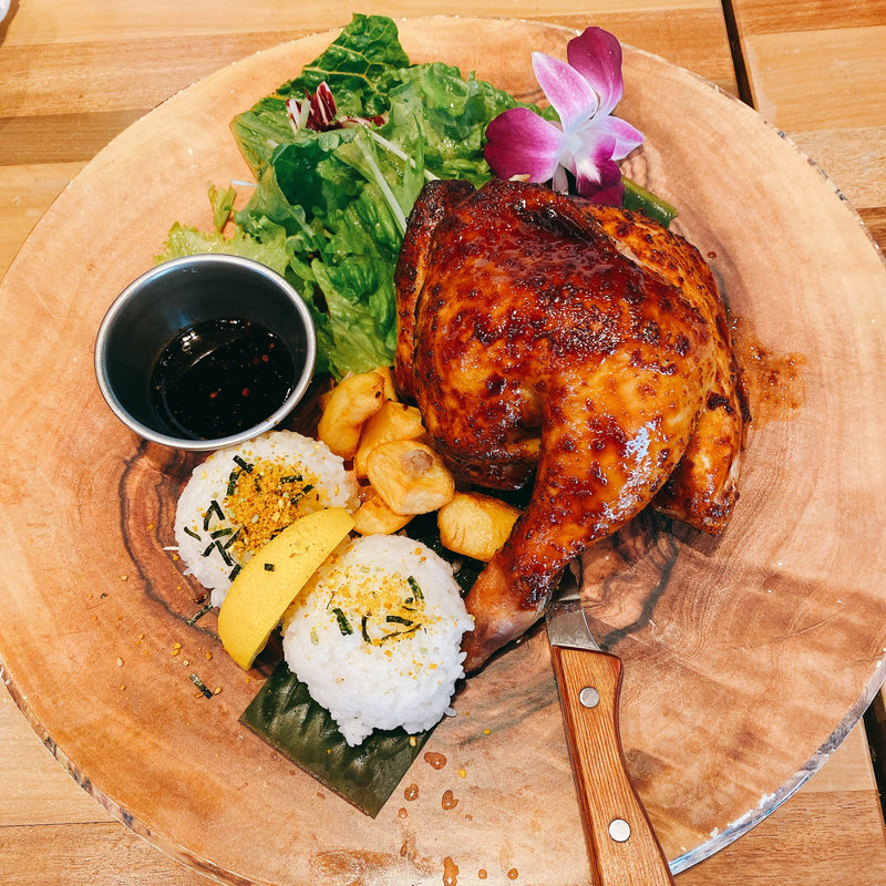 ハワイアンバーベキュチキンプレート(Merengue)