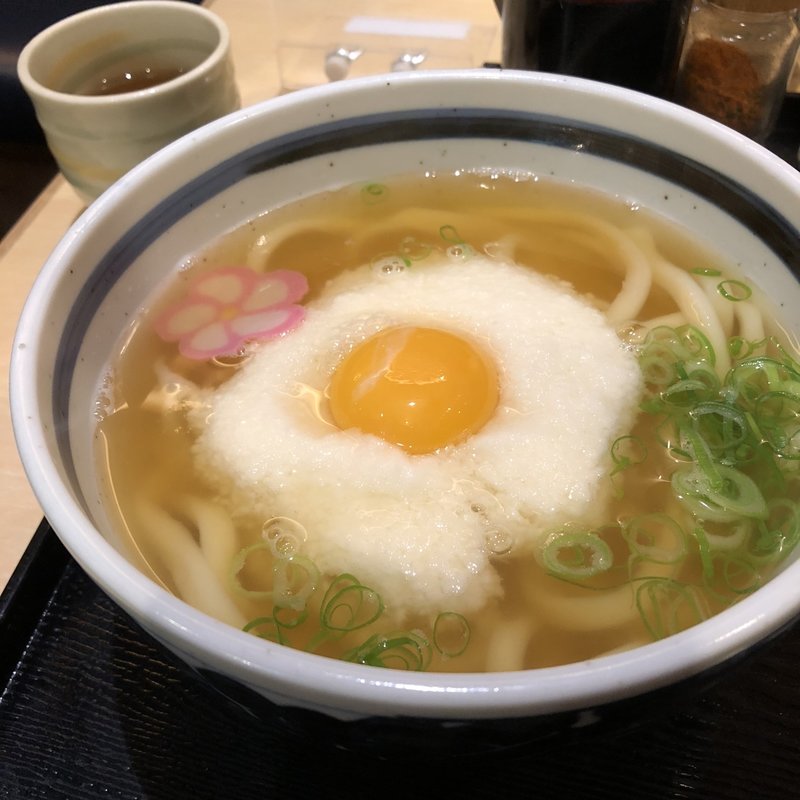 月見うどん(叶屋)