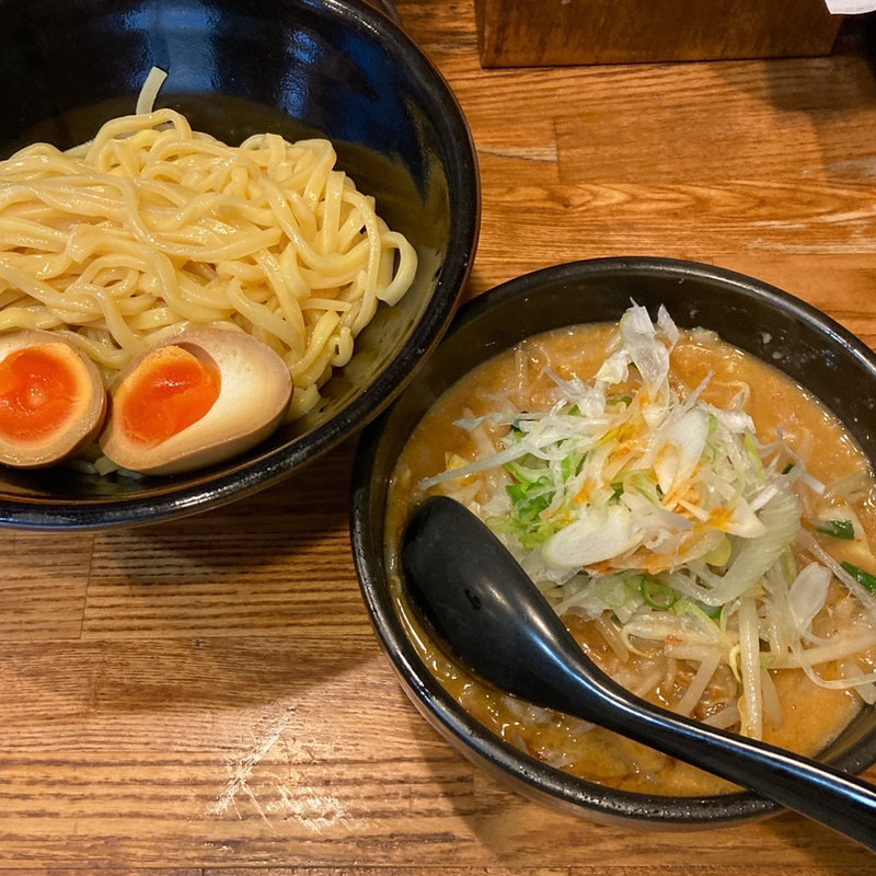 味噌つけ麺(麺処花田 上野店)