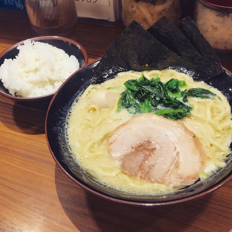 家系ラーメン（塩）(壱角家 御徒町店 )