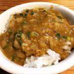 追い飯でカレーライス(こだわり麺工房 たご)
