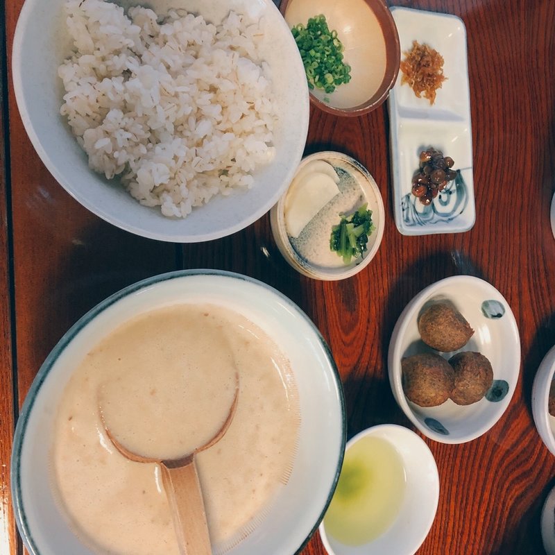 とろろ汁(とろろ汁の丁子屋)