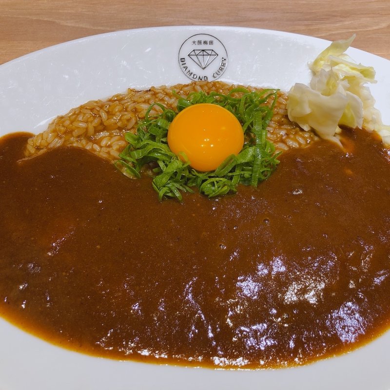 まぜカレー(CURRY&SPAGHETTI ダイヤモンドカリー 大阪国際空港店)