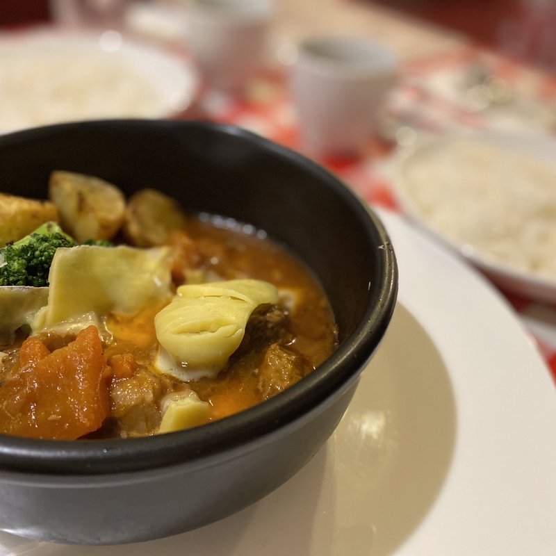 ビーフカレー(ちーず亭)