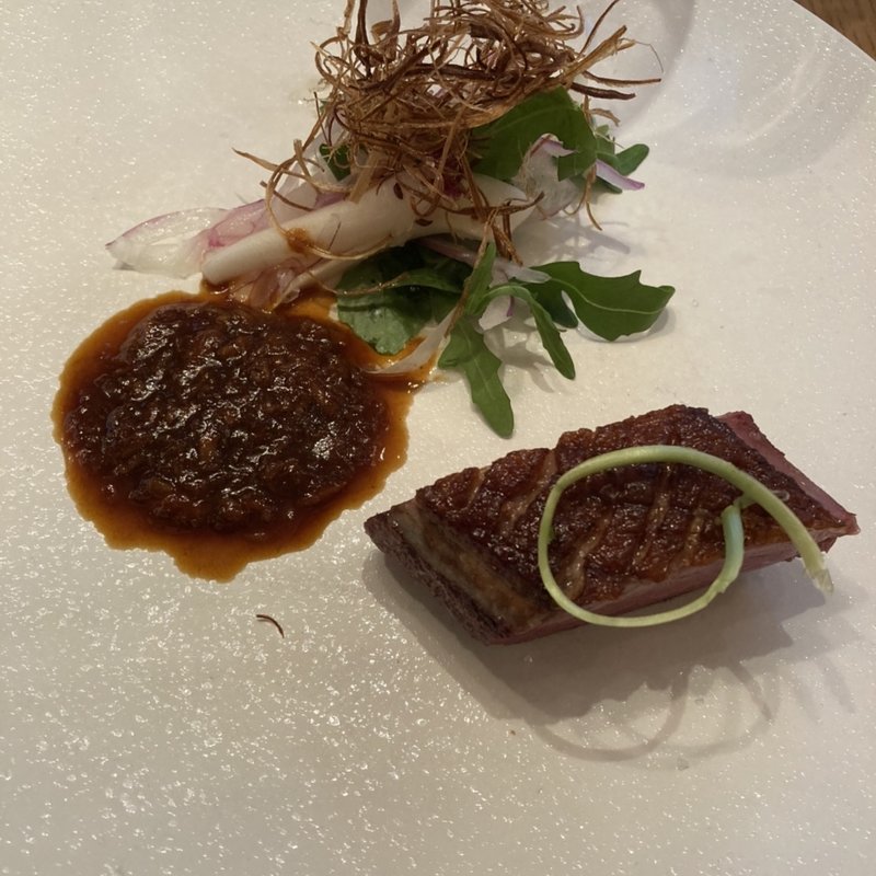 鴨胸肉のロースト ツナのソース(ル・プティ・マルシェ)