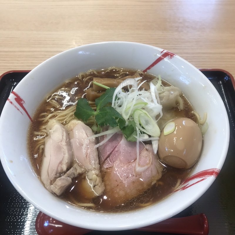 特製あさり鶏SOBA -醤油-(麺屋勝天)