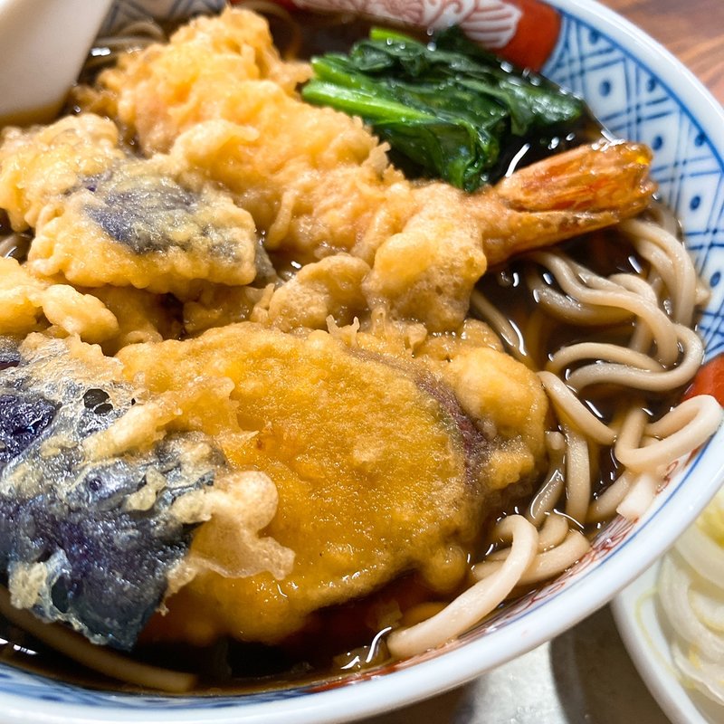 天ぷらそば(進開屋)