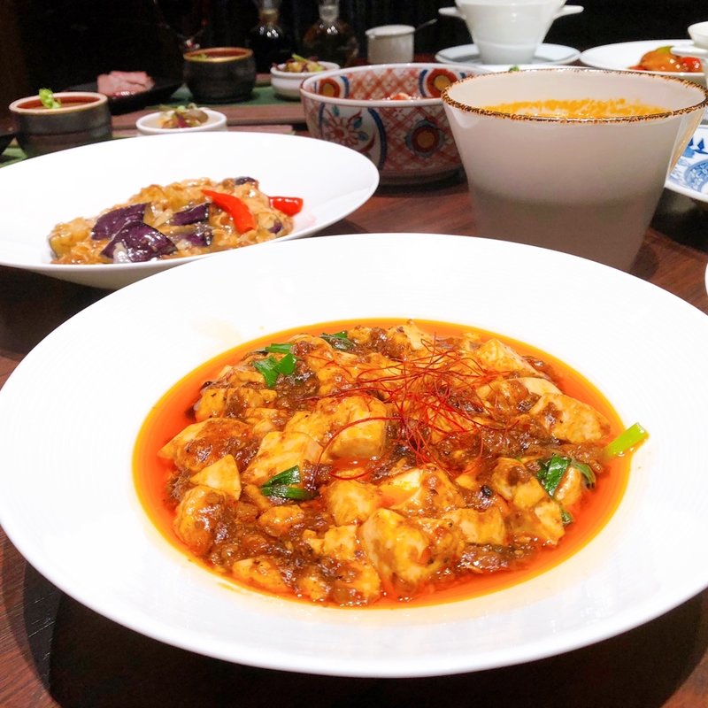 四川麻婆豆腐　(中国料理　花梨)