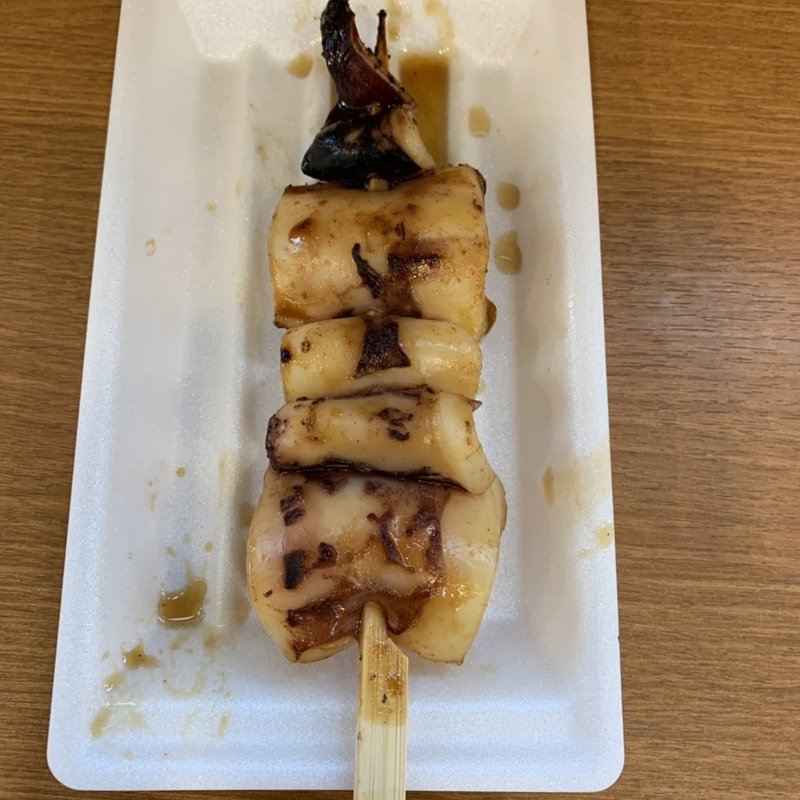 いか焼き(道の駅 鳥海ふらっと ファーストフードコーナー)