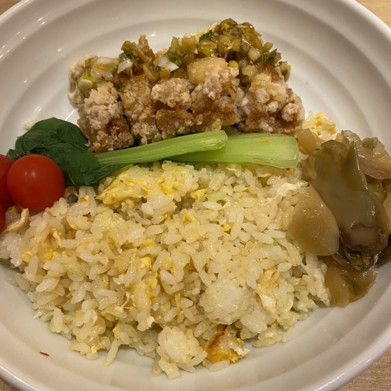 油淋鶏&チャーハン(京華小吃 仙台)