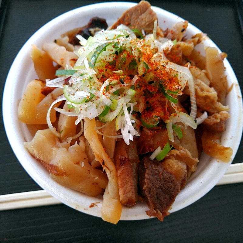 牛すじ煮込蒟蒻(道の駅 尾花沢 花笠の里 ねまる)
