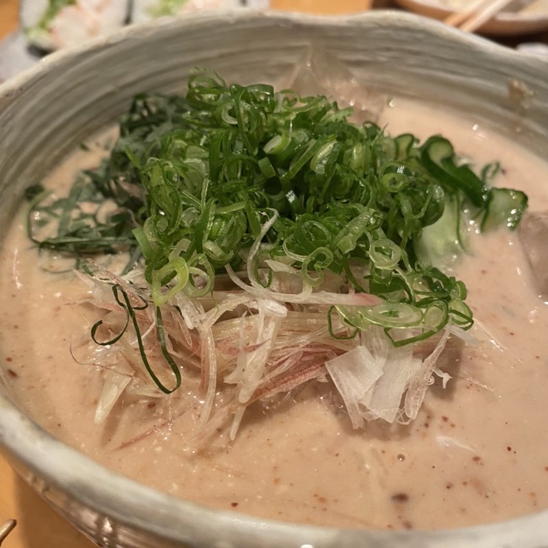 冷や汁(てにゃわん)