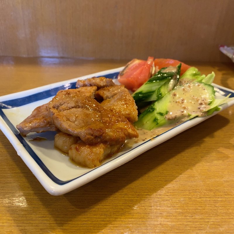 豚ロースみそ漬け(居酒屋はる )