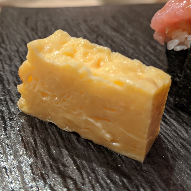 玉子焼(鮨やまけん 新宿東口店)