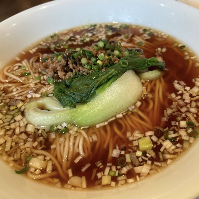 肉そぼろメン(神楽坂芝蘭 （カグラザカチィラン）)