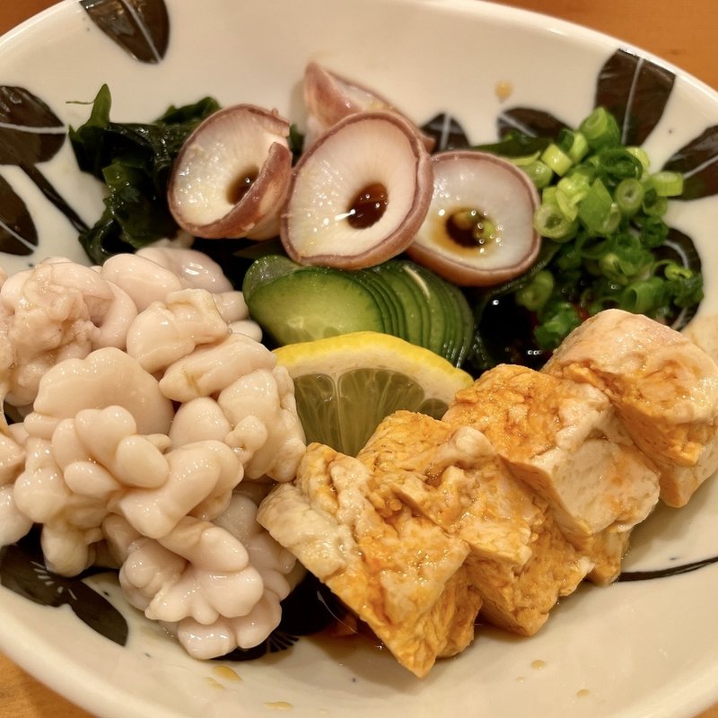 冬味三種盛(築地 すし好 神楽坂店 )