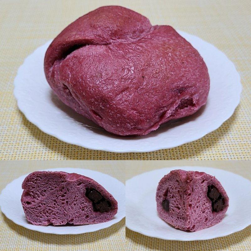 ベーグルフランボワーズビターチョコ(ブランジェリーケン)