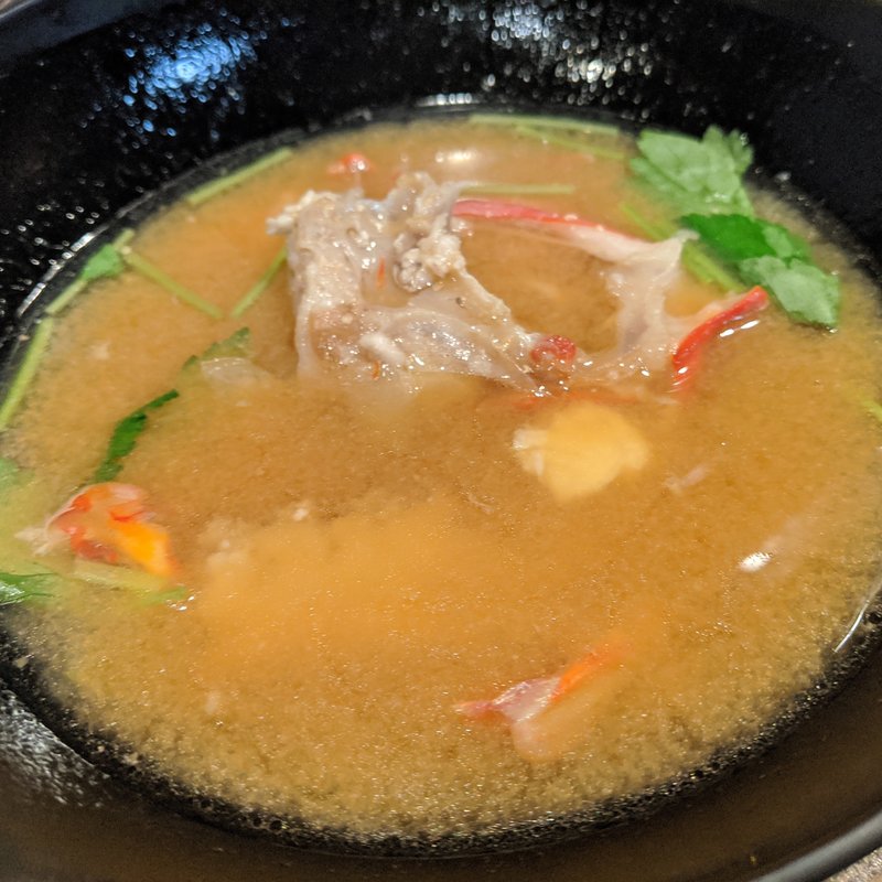 金目鯛の味噌汁(おれんち)