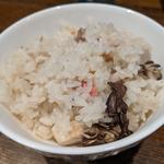 金目鯛とキノコのご飯(おれんち)