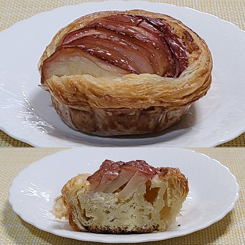 りんごとクリームチーズのペストリー(Pain fermier 穂の香)