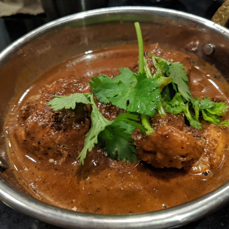 鶏坦々カカオカレー(香料料理 咖喱 酒 牧谿 | もっけい)