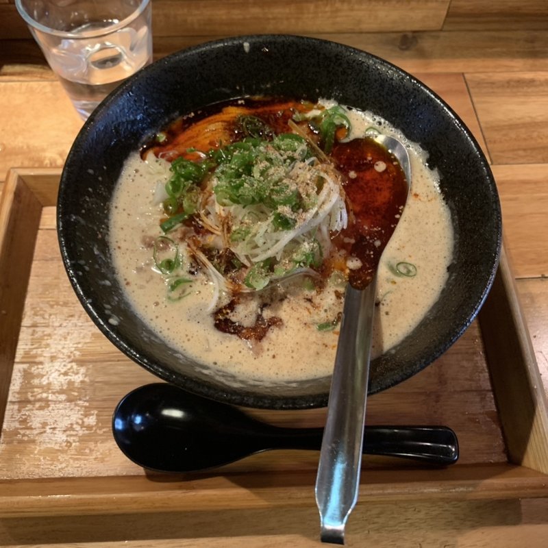 鶏白湯担々麺 大盛り(麺や 一帆)