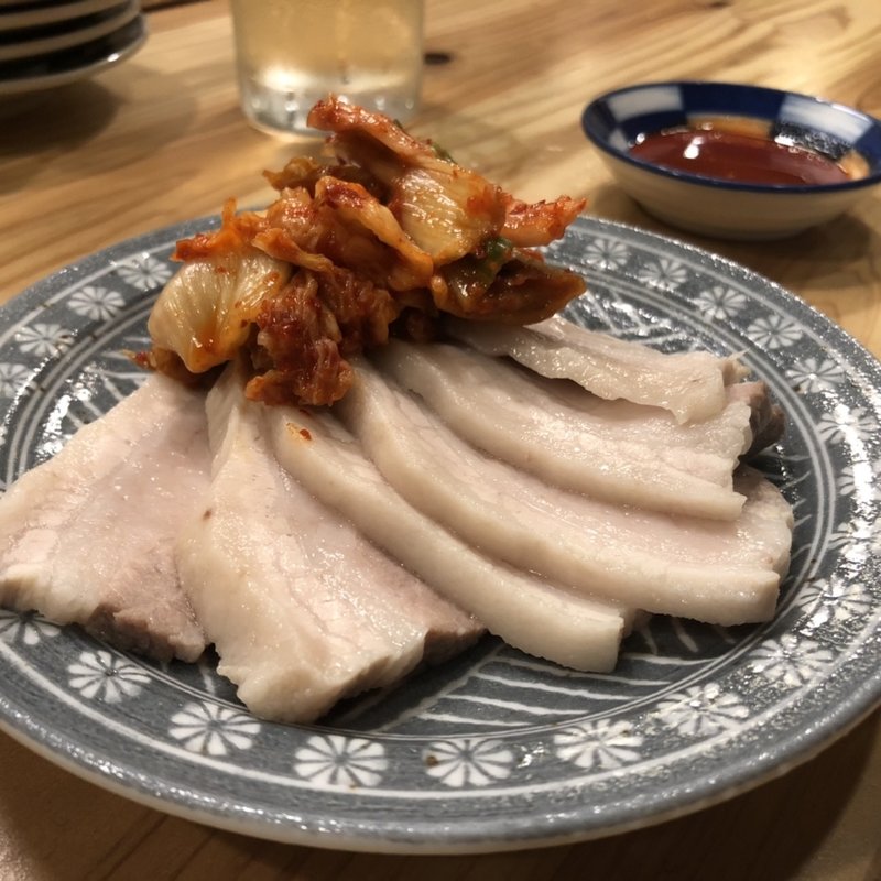 ゆで豚(炭焼き　じょーじ)