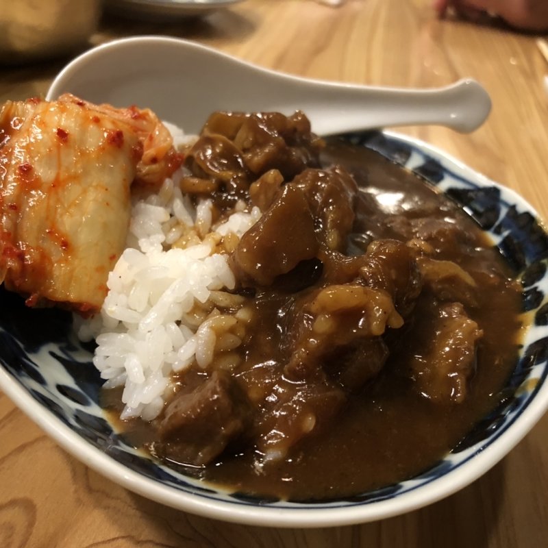 和牛スジカレー(炭焼き　じょーじ)