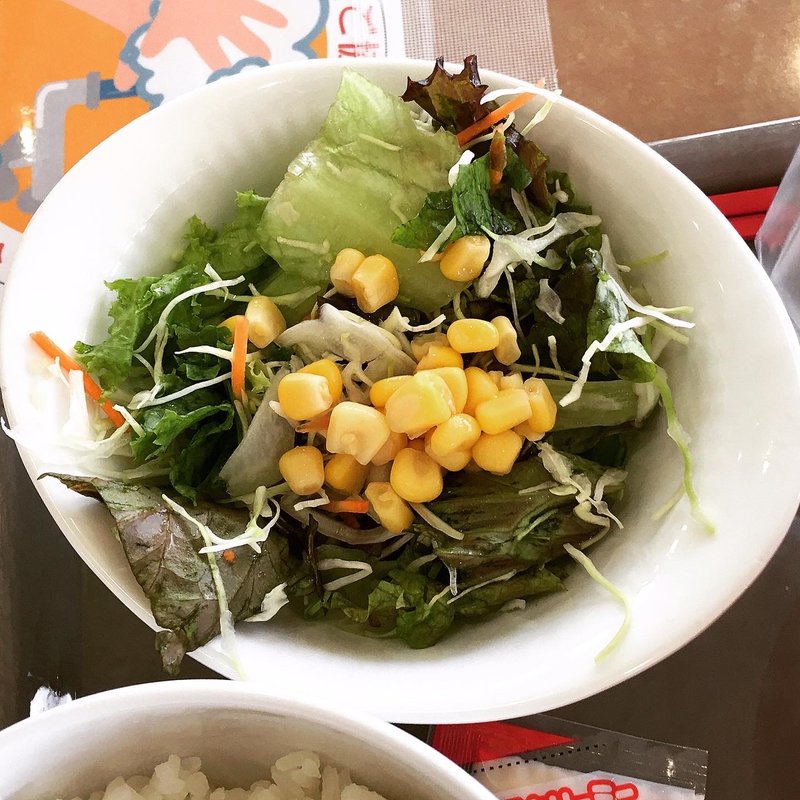 カレーサラダセット(スガキヤ モリコロパーク店)