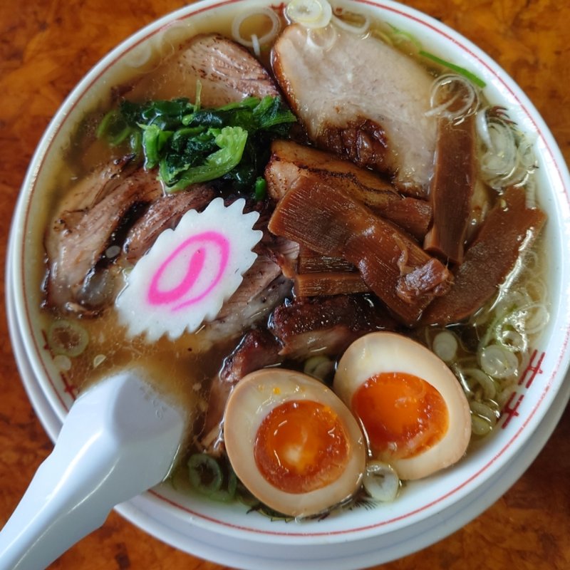 生姜塩チャーシュー麺(かし亀)