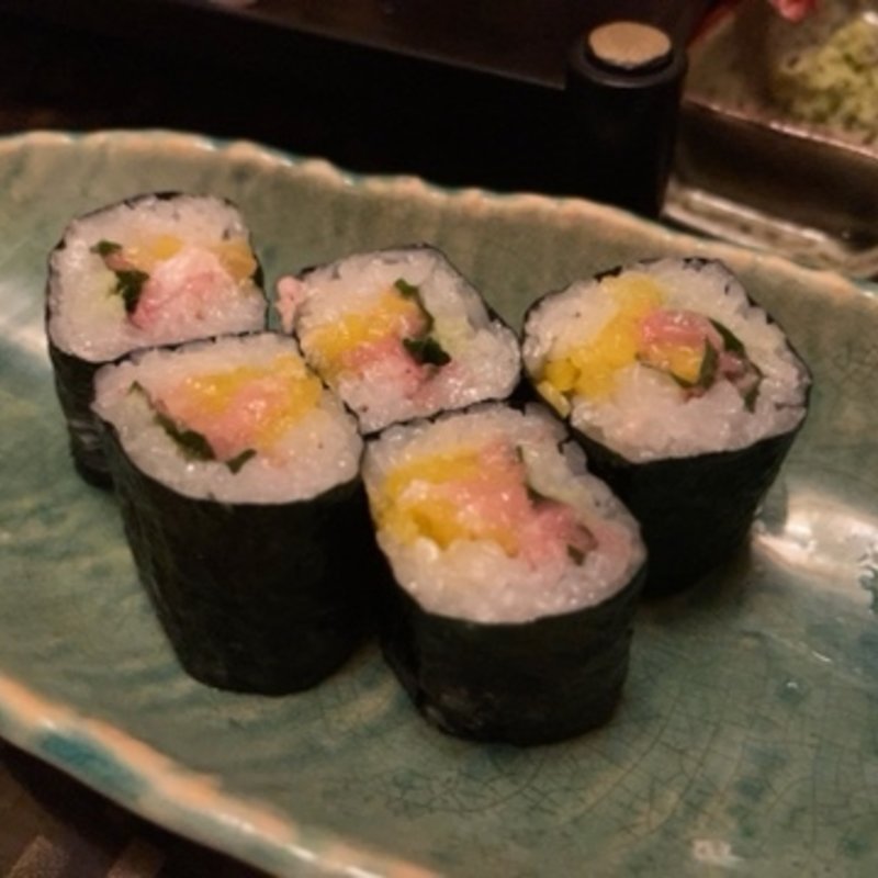 とろタク巻き(土佐の心 林)