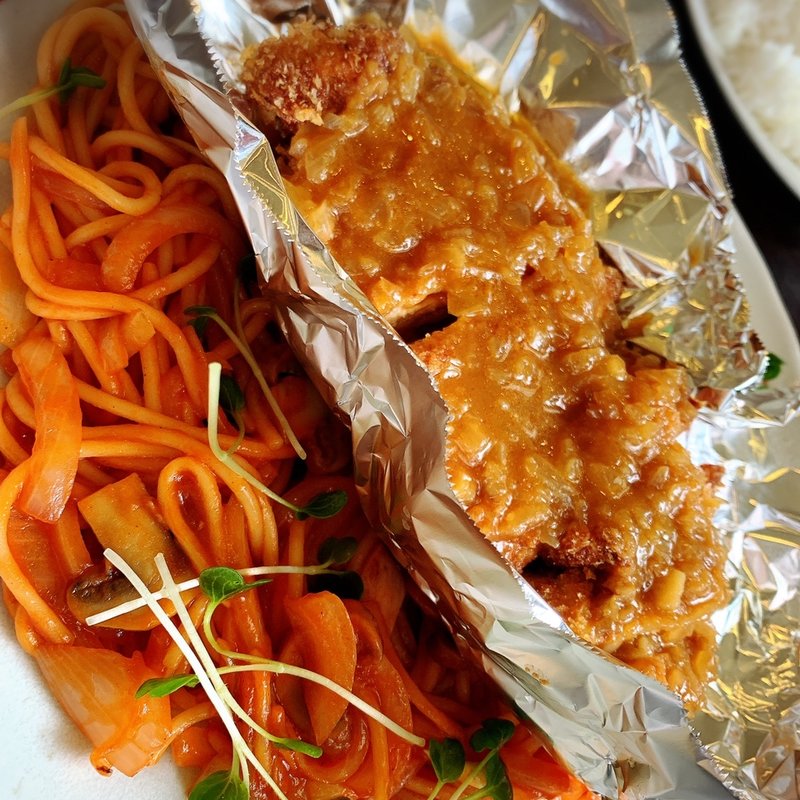 ナポリタントンカツ(レストハウスポプラ （ポプラ）)