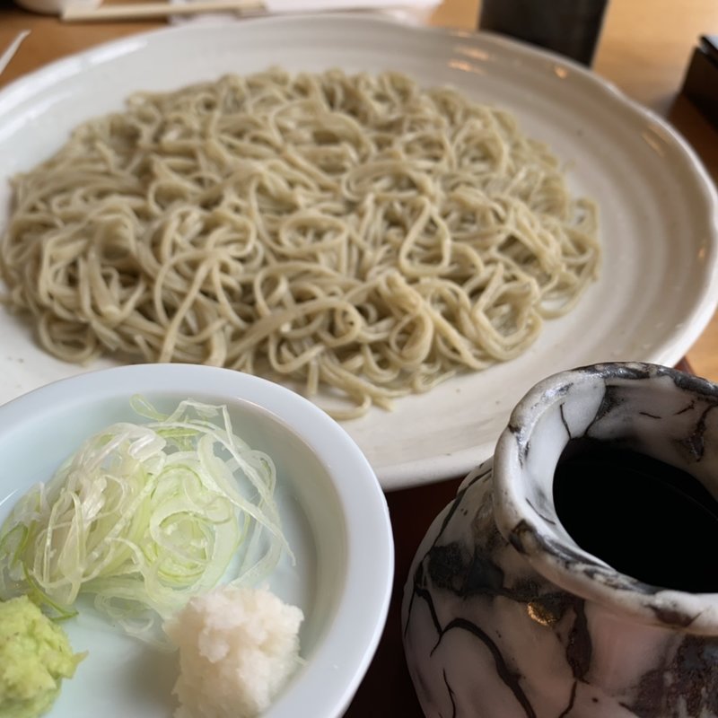 ざる蕎麦(蕎麦切り　笑 )