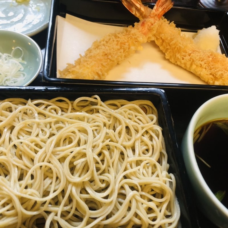 天ぷらそば(神田まつや)