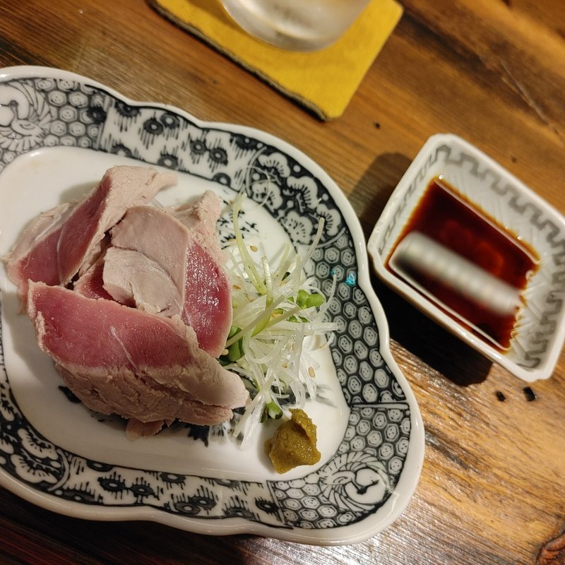 鴨のささ身(蕎麦前ながえ、)