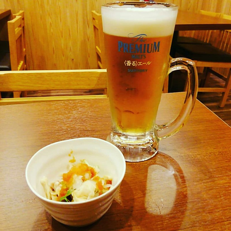 生中ジョッキ(オッサンすし酒場)