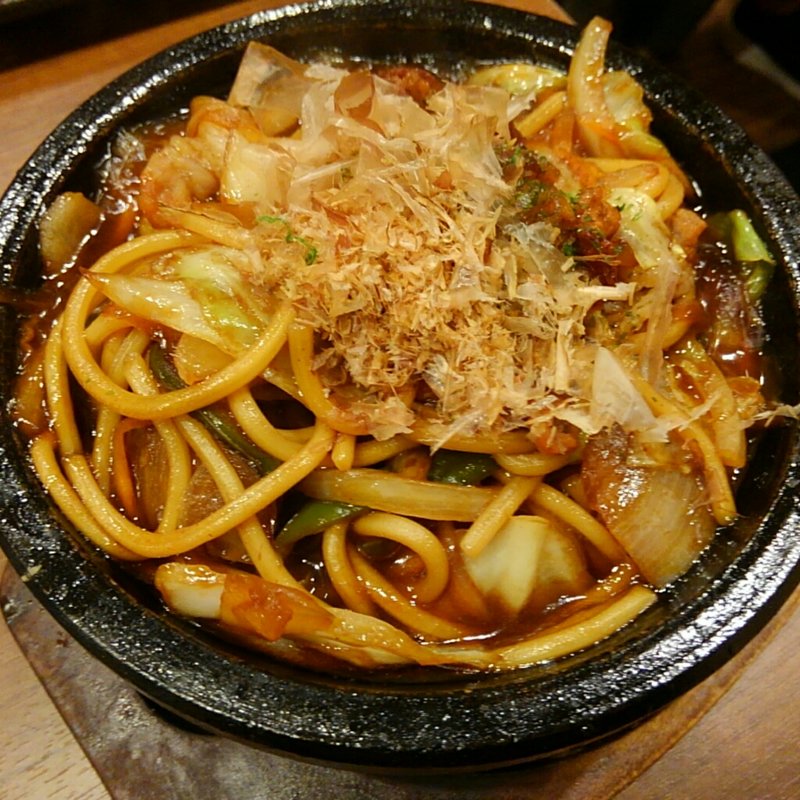 ソース焼きそば(オッサンすし酒場)