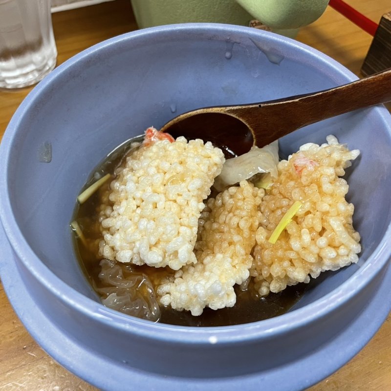 満漢おこげ(ラーメン専科 竹末食堂)
