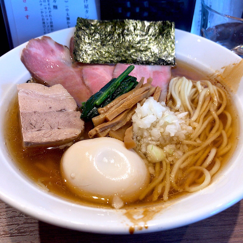 特肉中華そば(醤油・中太麺)(仙臺自家製麺こいけ屋)