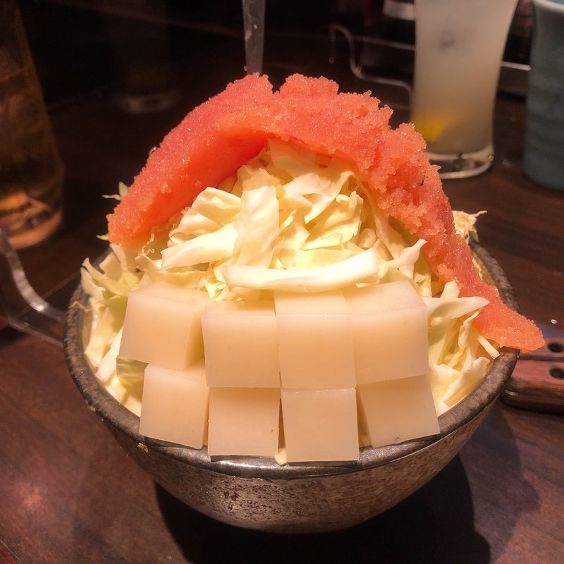 明太子もちもんじゃ(月島もんじゃ もへじ はなれ)