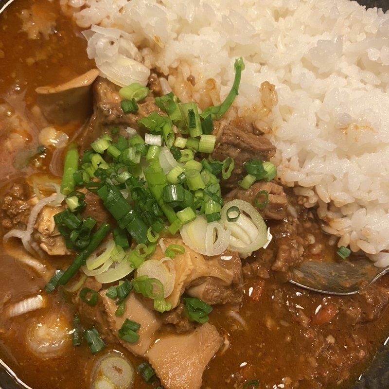 もつカレーライス(ひかり鶏 麻布十番店)