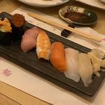 お寿司7貫と本格和食の飲み放題コース